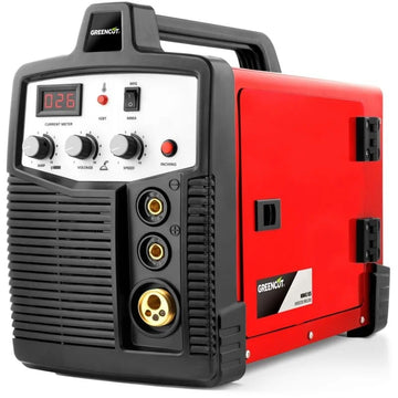 Saldadora Inverter 2 en 1 MIG-MAG con Hilo Continuo, Potencia 25A-185A, Voltaje 230V