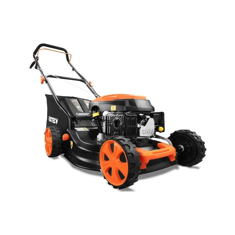 Cortacésped a gasolina de 146cc, ancho de corte de 46 cm, empuje manual - Motor de gasolina